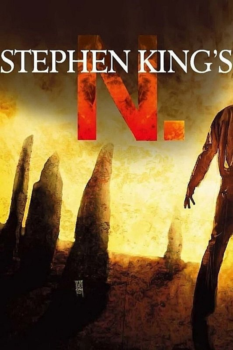 Stephen King's "N" poster background