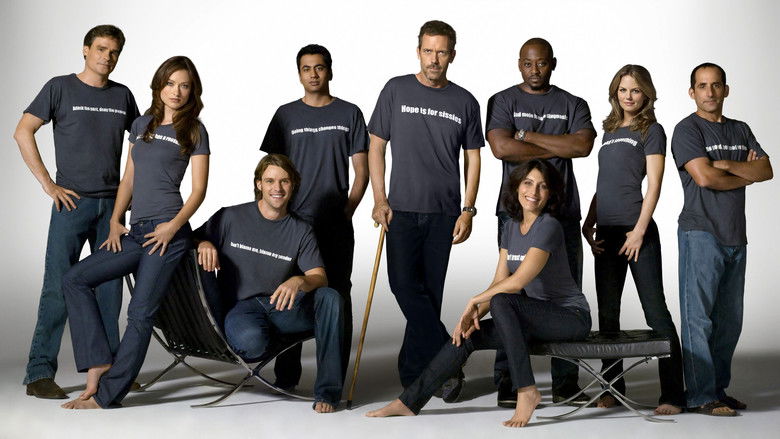 House and Wilson walking through the hospital corridor