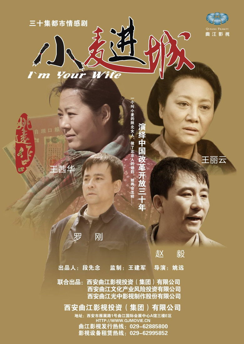小麦进城 poster background