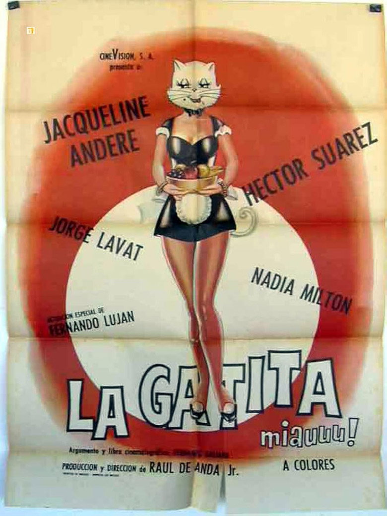 La gatita poster background