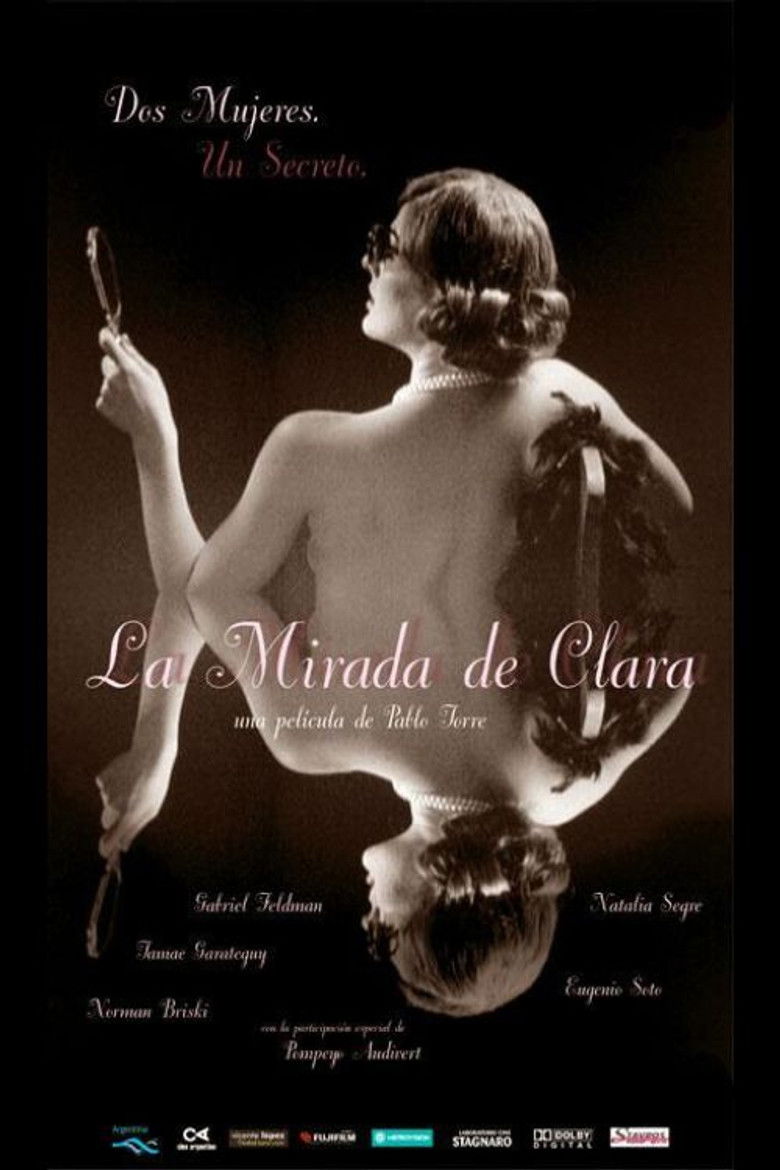 La mirada de Clara poster background