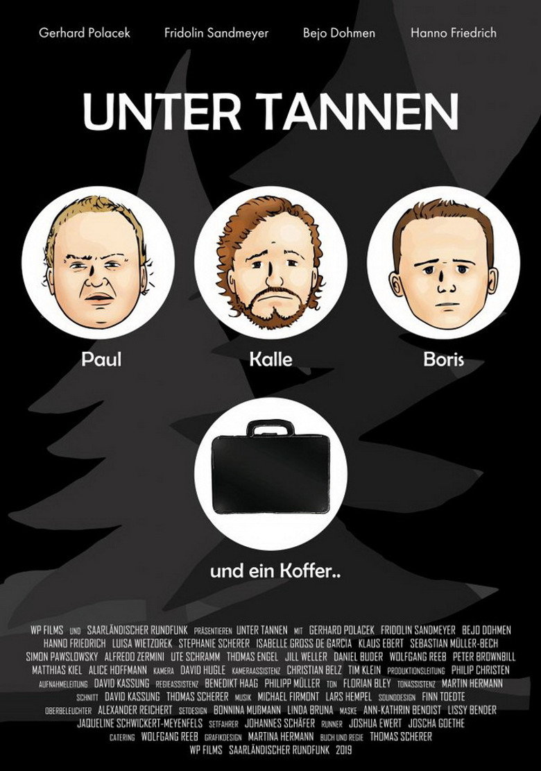 Unter Tannen poster background