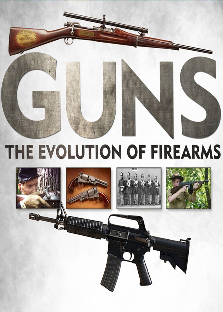 Guns: The Evolution of Firearms poster background