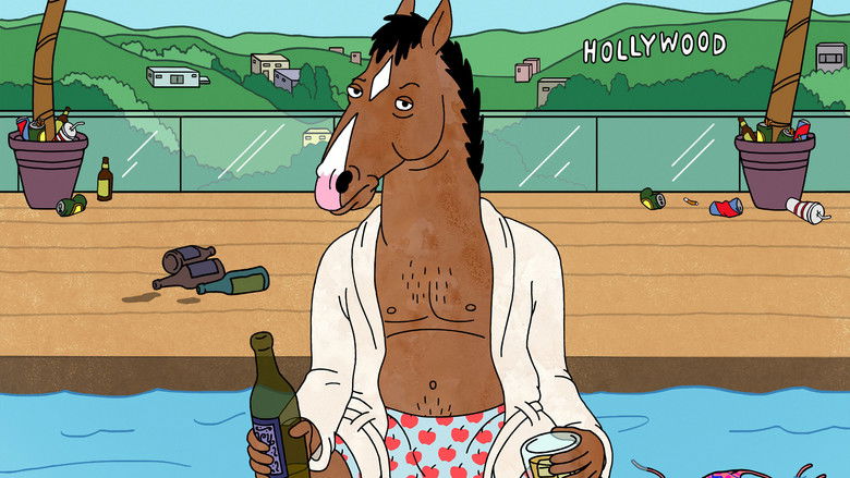 BoJack driving alone