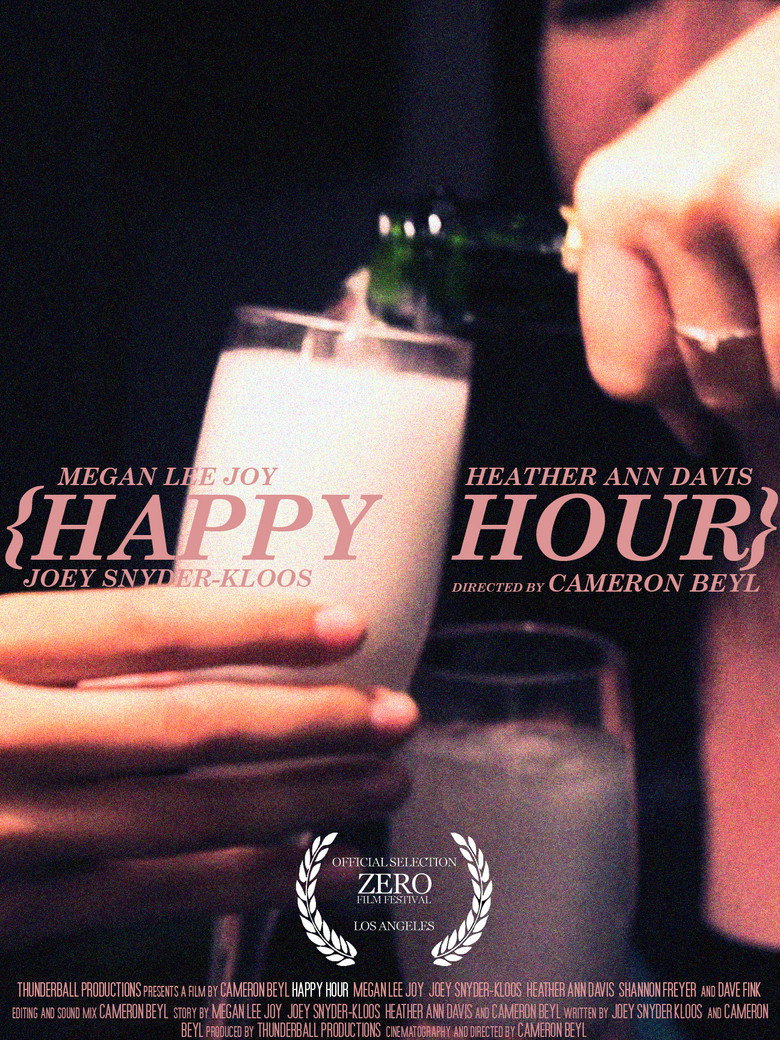 Happy Hour poster background