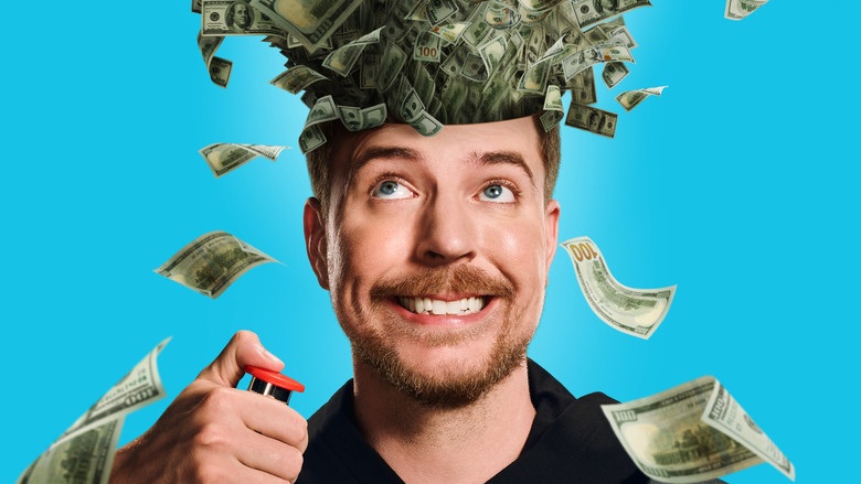 Close-up of a contestant's exhausted face lit by harsh studio lights