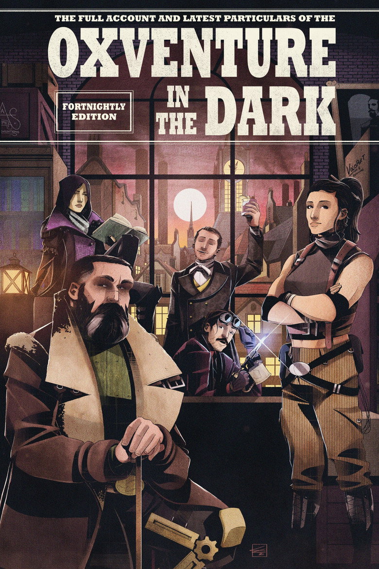 Oxventure Presents: Blades in the Dark poster background