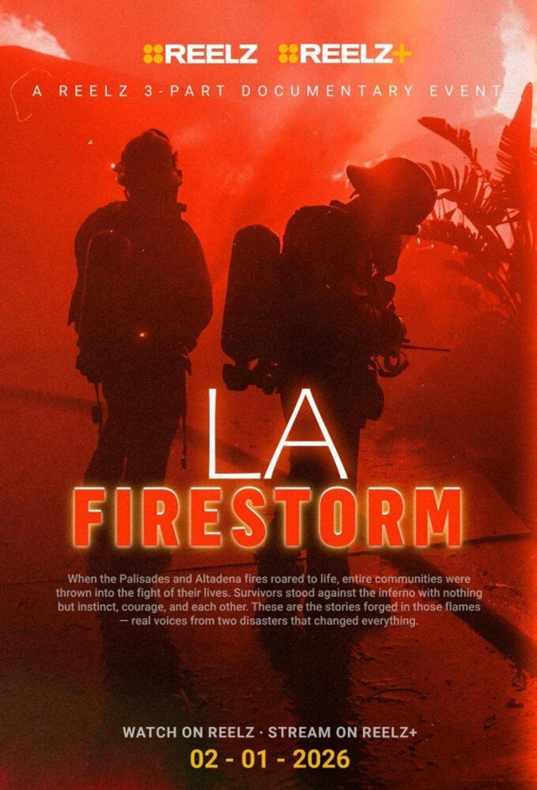 LA Firestorm: Inside the Inferno poster background