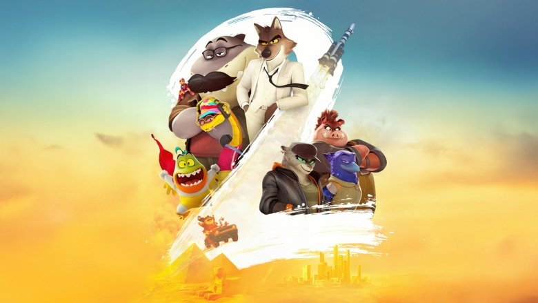 The crew pulling off a high-stakes heist