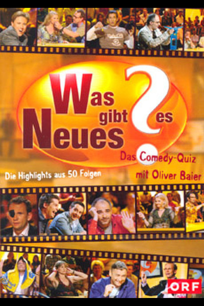 Was gibt es Neues? poster background