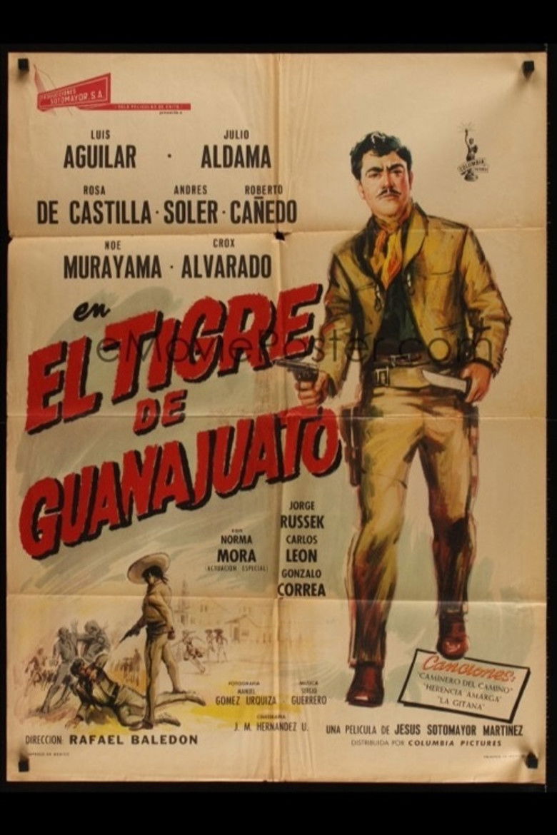 El tigre de Guanajuato: Leyenda de venganza poster background