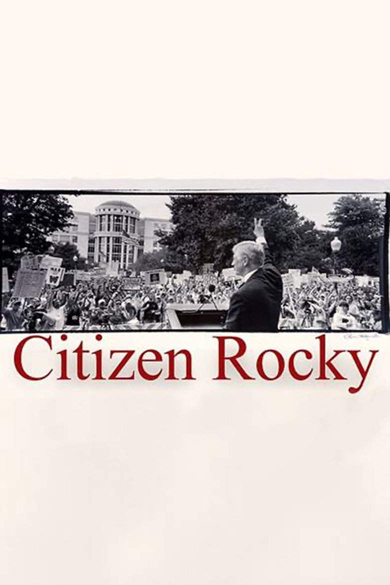 Third Party President: Citizen Rocky poster background