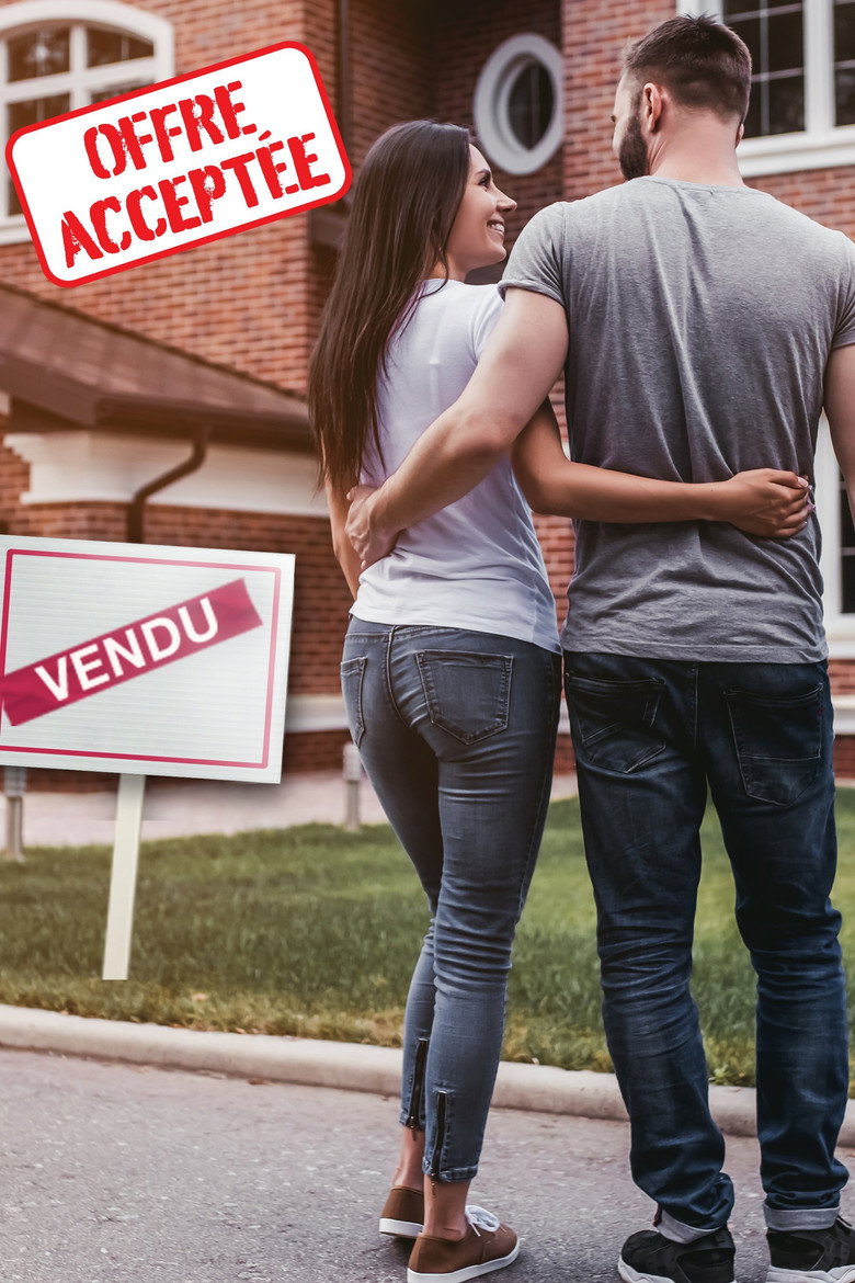 Offre acceptée poster background