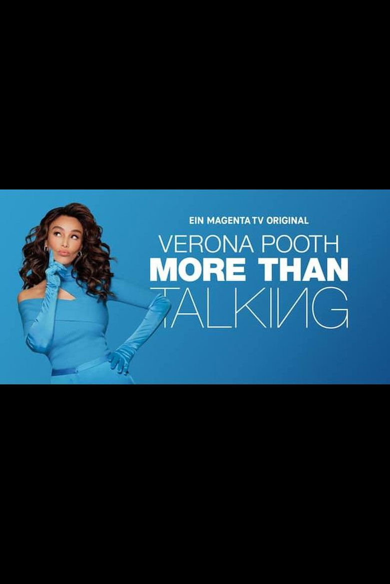 Verona Pooth – More than Talking poster background