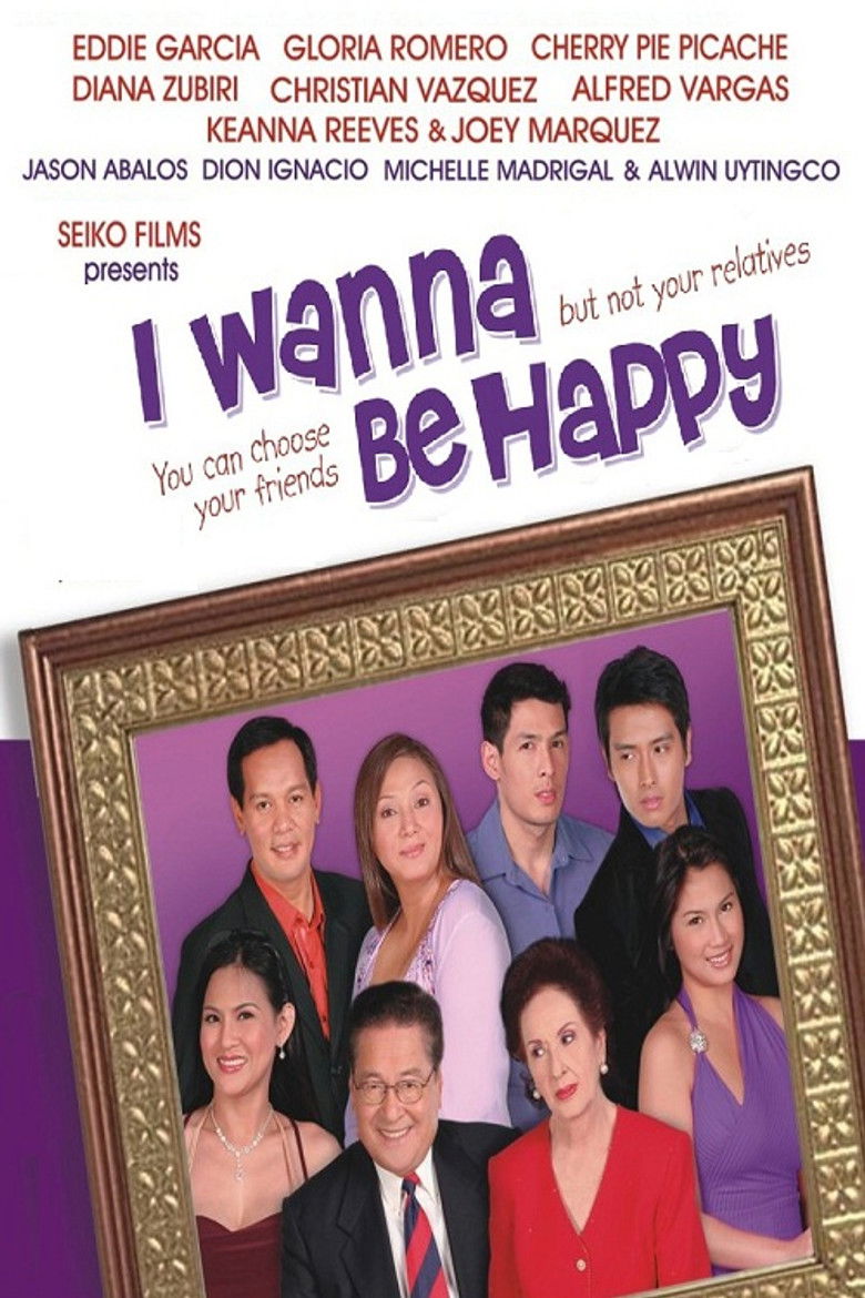 I Wanna Be Happy poster background
