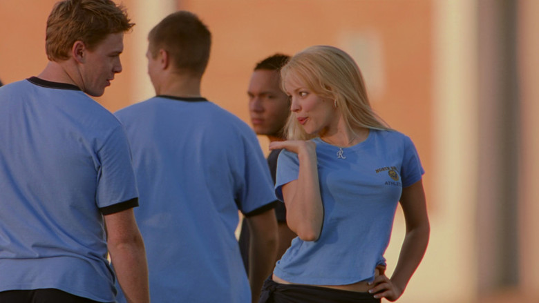Cady Heron sitting at her desk in the classroom