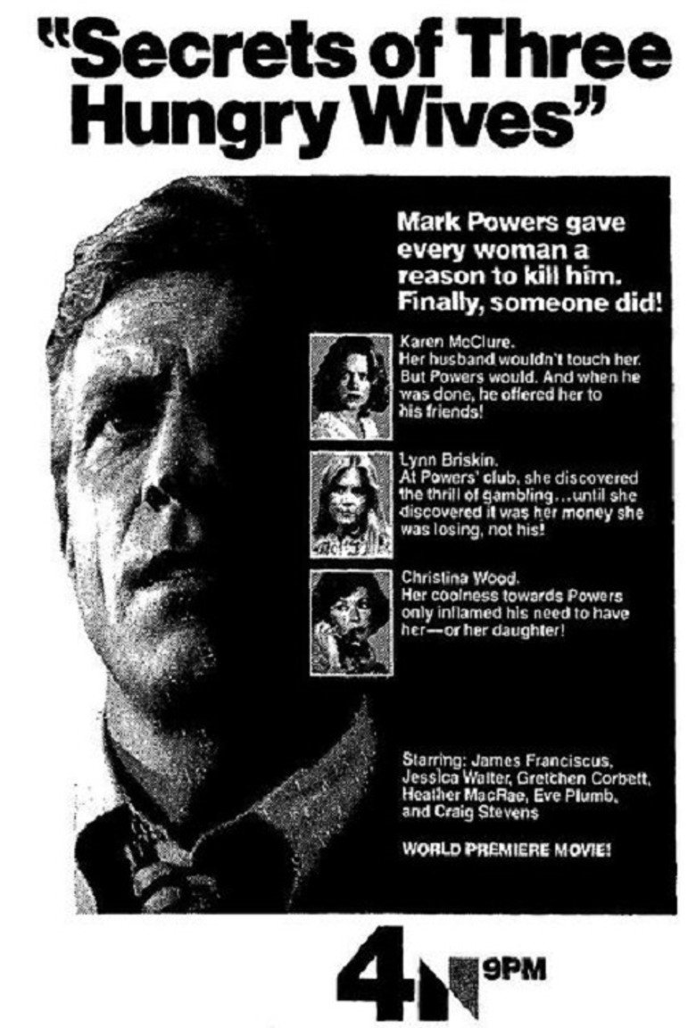 Secrets of Three Hungry Wives poster background