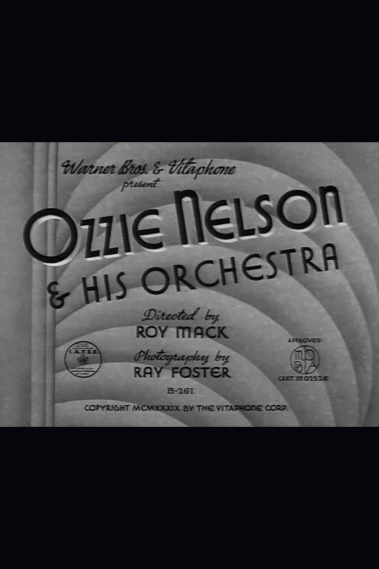 Ozzie Nelson & His Orchestra poster background
