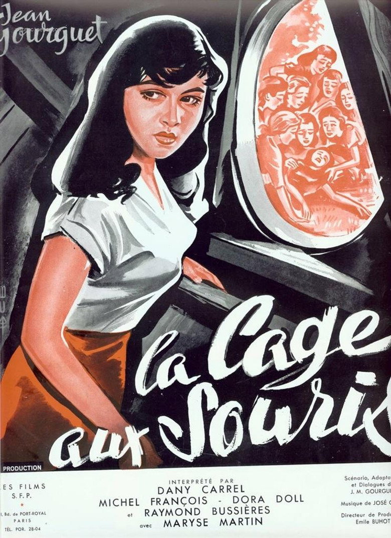 La Cage aux souris poster background