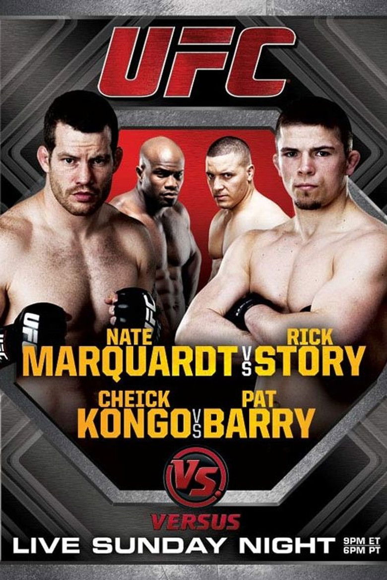 UFC on Versus 4: Kongo vs. Barry poster background