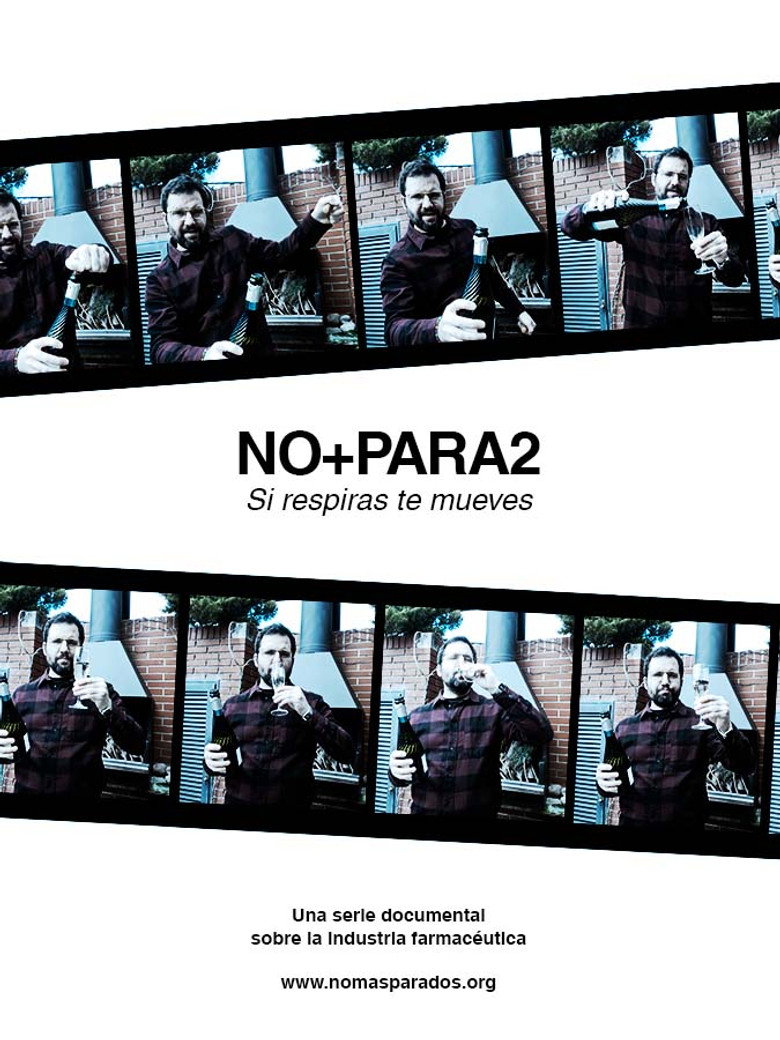 No mas parados poster background