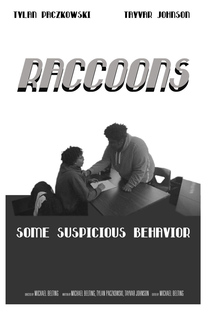 RACCOONS poster background