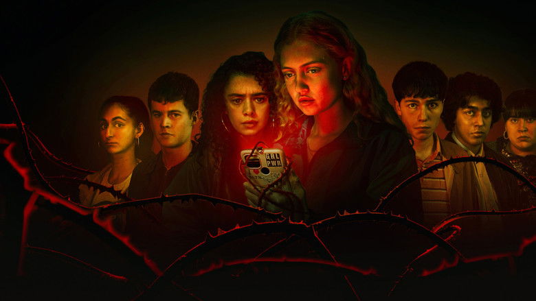 A dimly lit bedroom, the glow of a phone screen casting eerie shadows on a teenager's face