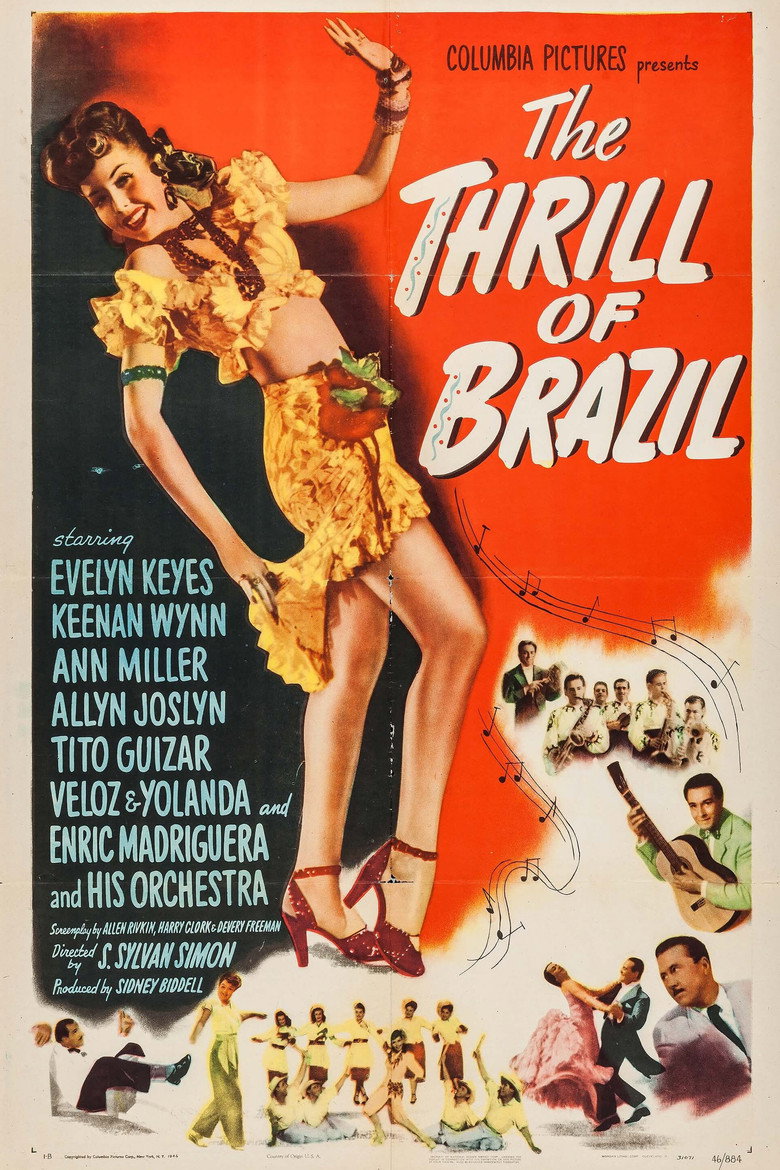 The Thrill of Brazil poster background