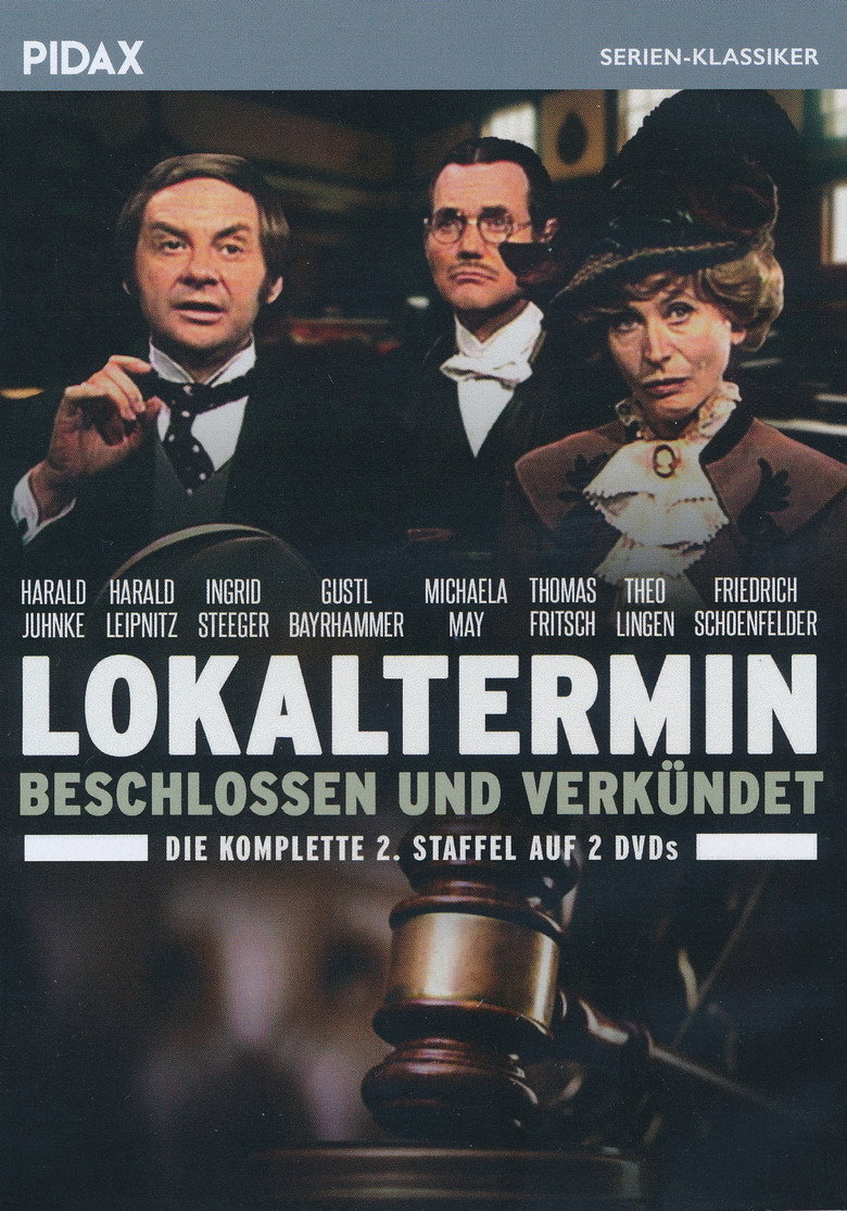 Beschlossen und verkündet poster background