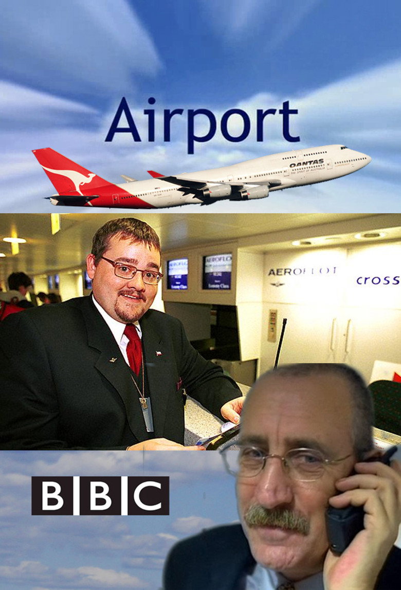 Airport poster background