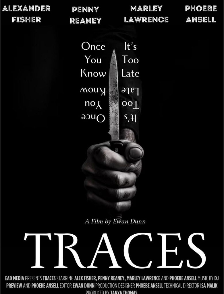 Traces poster background