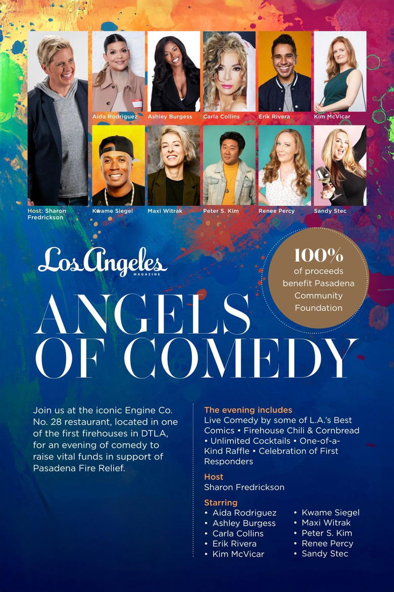 Angels of Comedy poster background