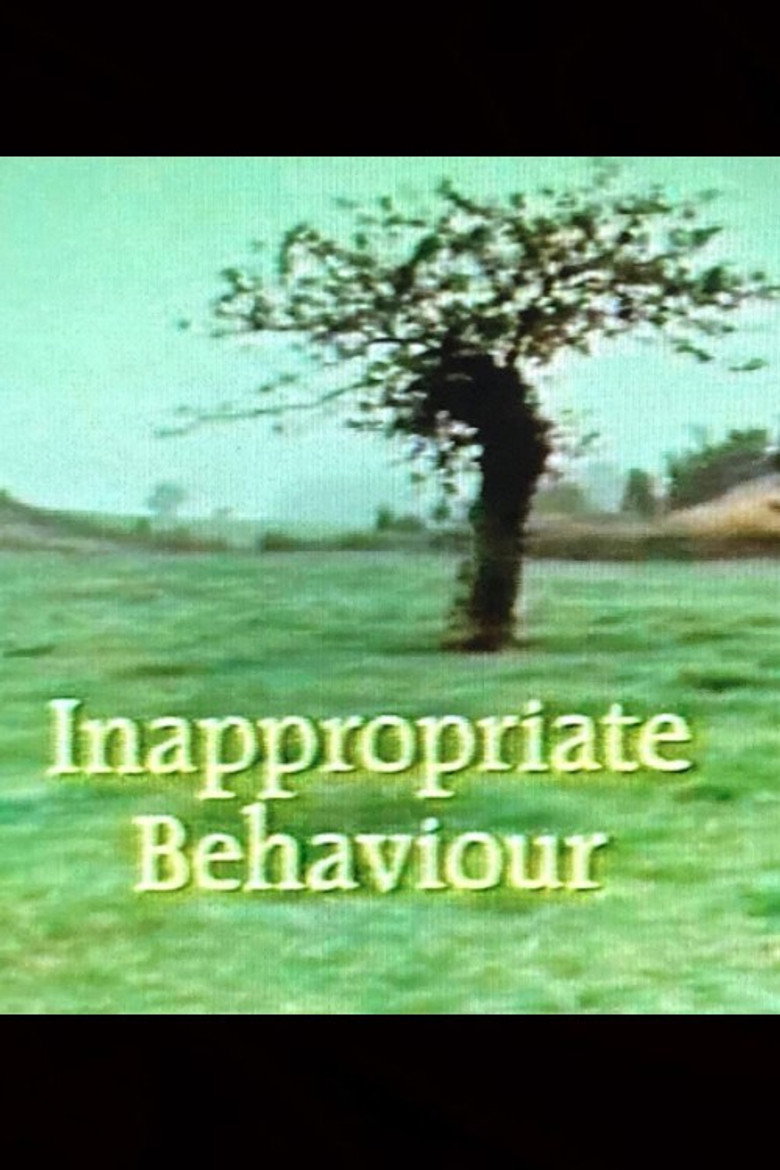 Inappropriate Behaviour poster background