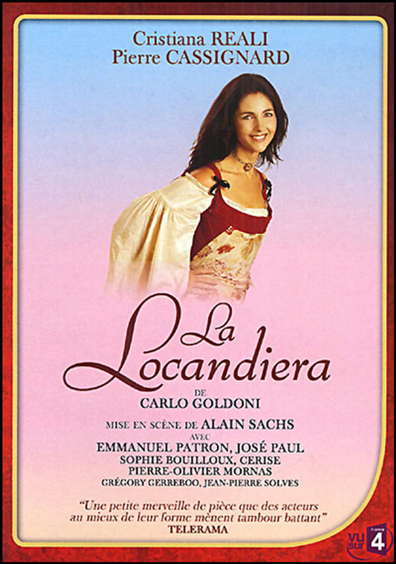 La Locandiera poster background