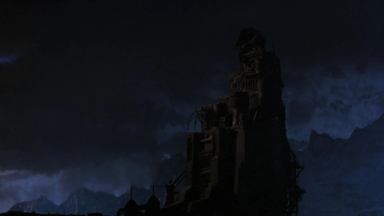 Jonathan Harker in the crypt