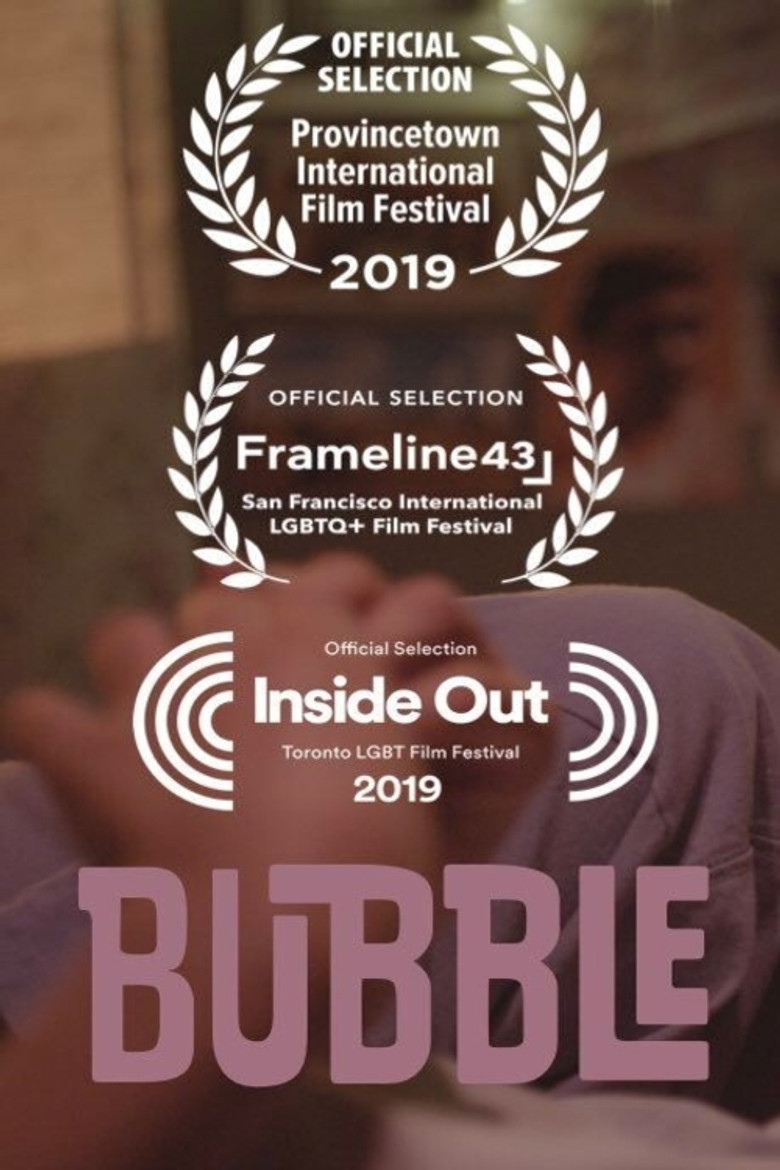 Bubble poster background