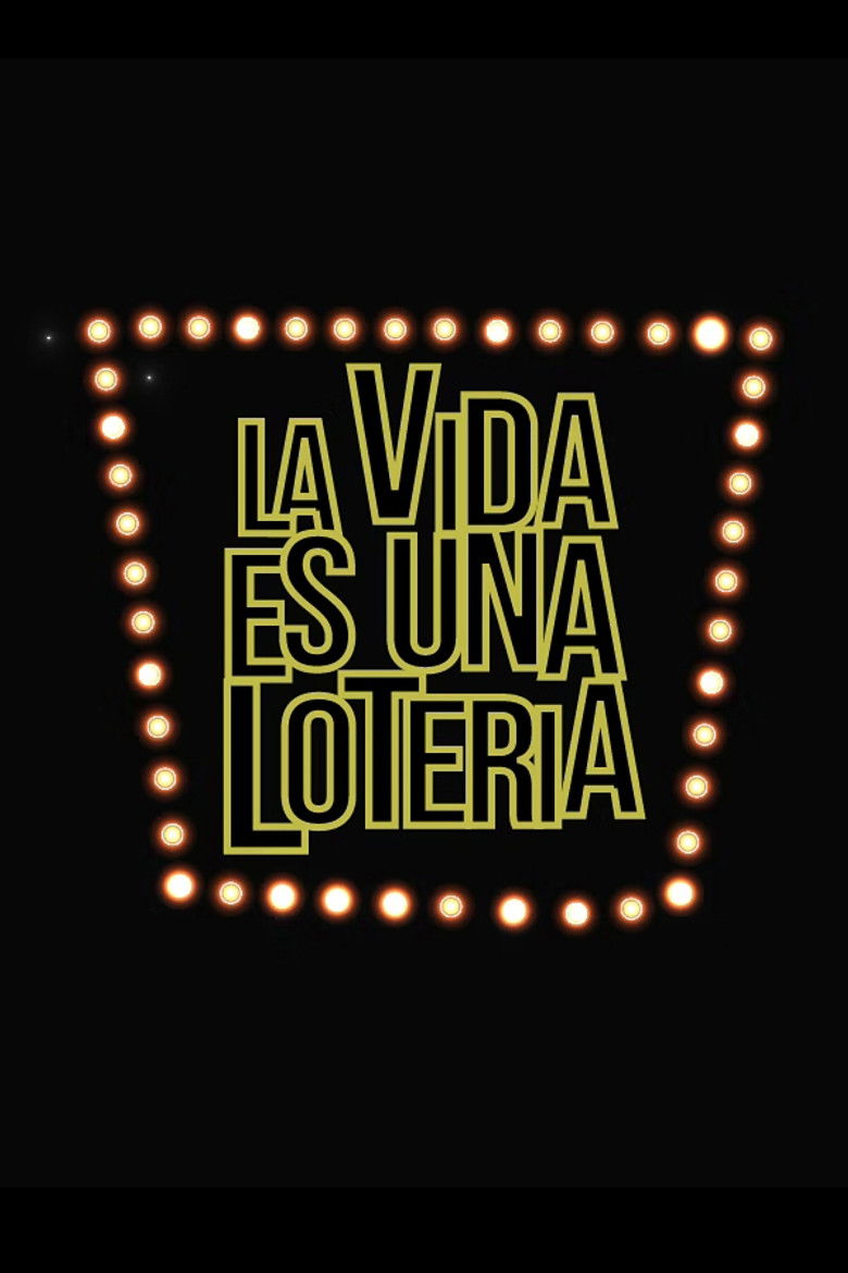 La vida es una lotería poster background