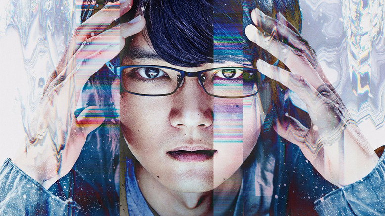 Satoru standing in the snow, his face half-lit by the glow of a streetlamp, the weight of the past pressing down on him.