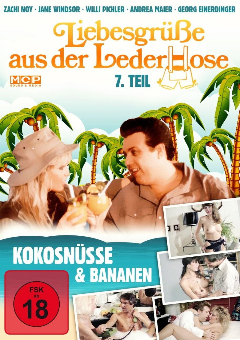 Liebesgrüße aus der Lederhose 7. Teil: Kokosnüsse und Bananen poster background