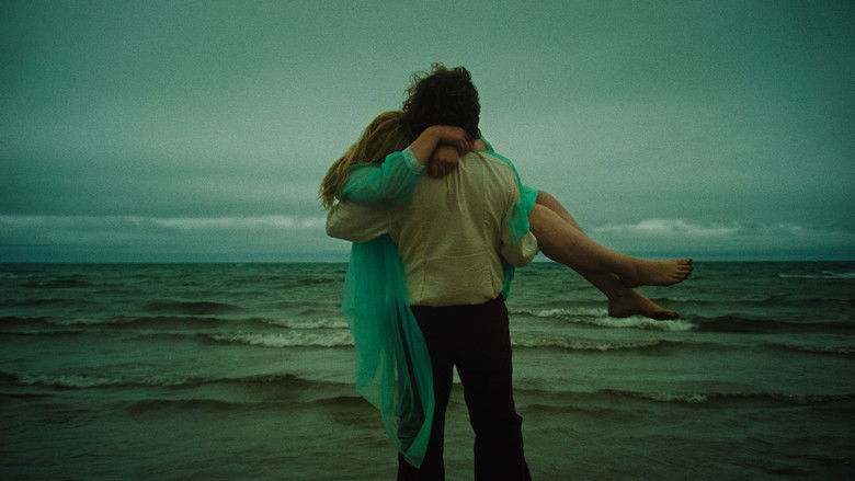 A woman waking up in a strange room