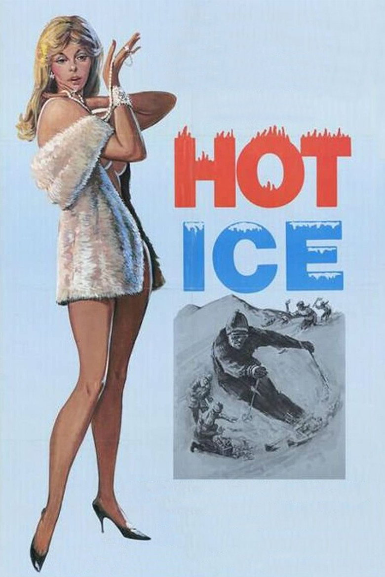 Hot Ice poster background