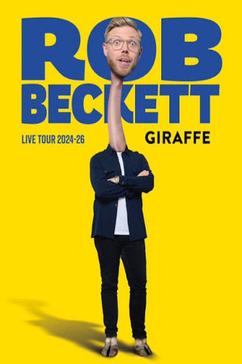 Rob Beckett: Giraffe poster background