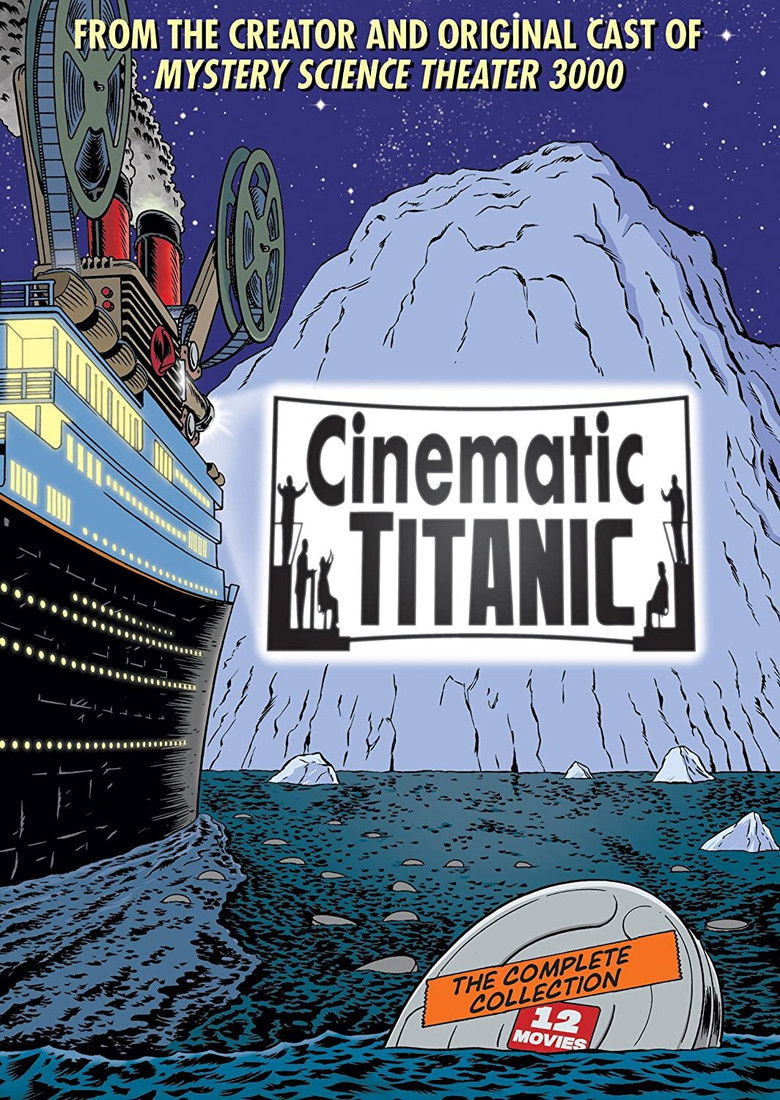 Cinematic Titanic poster background
