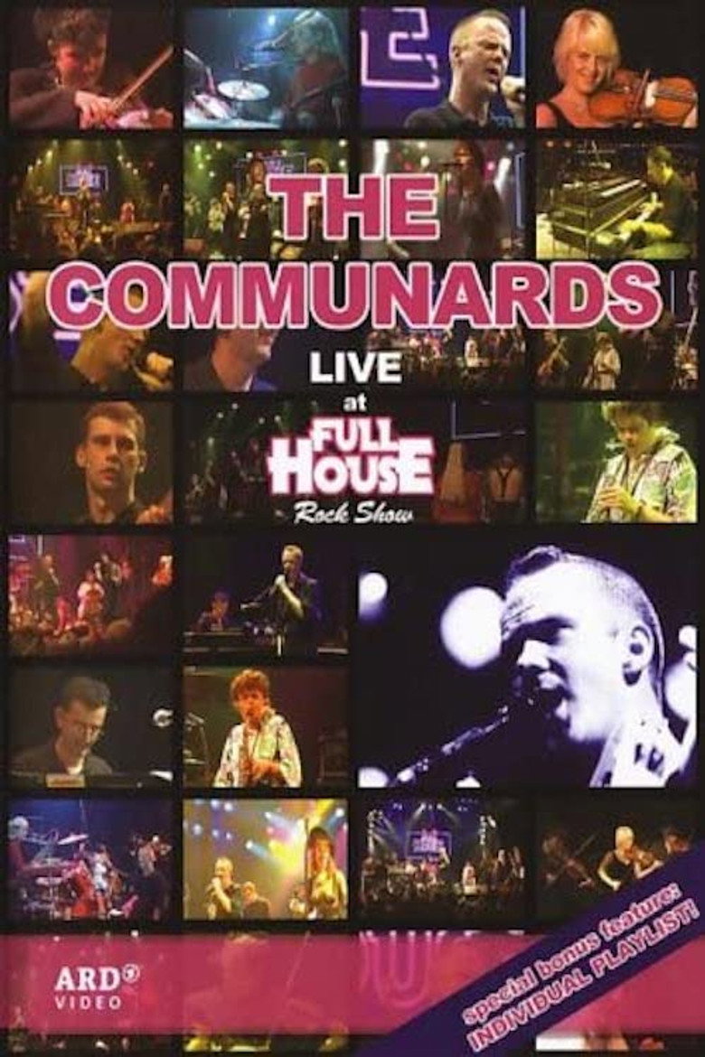 The Communards - Live at Full House Rock Show poster background