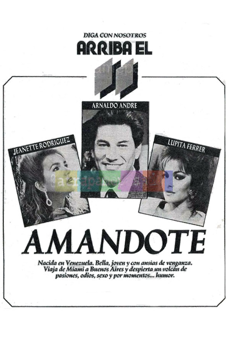Amándote poster background