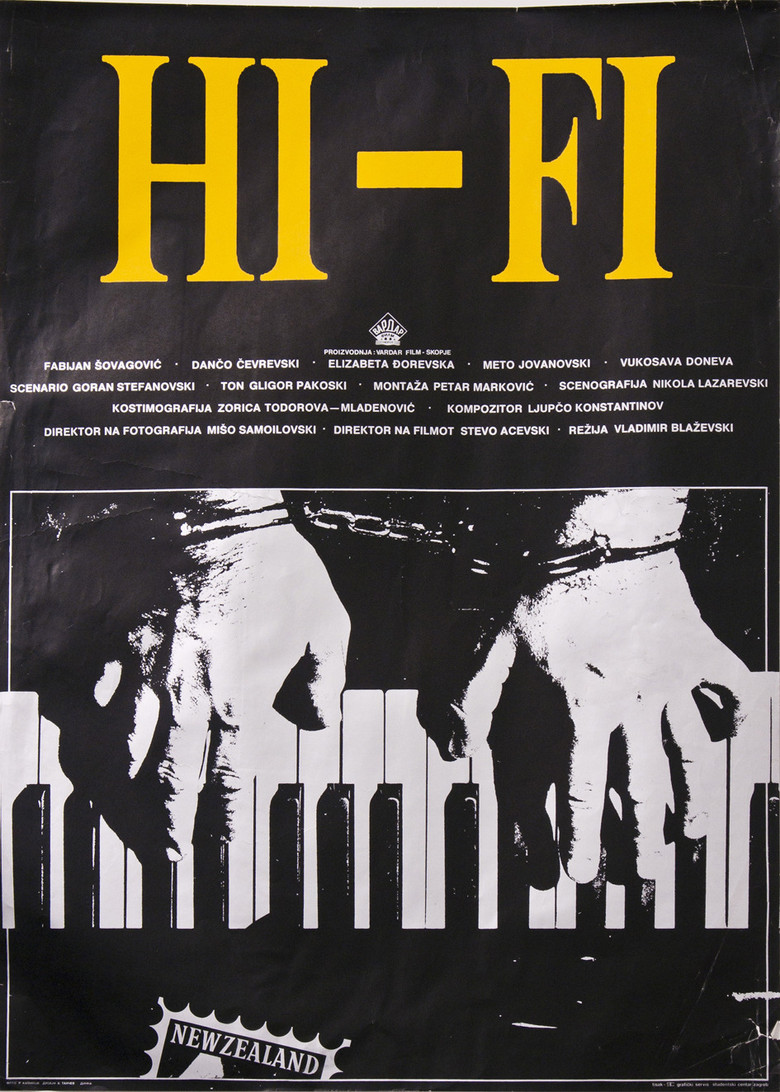 Hi-Fi poster background