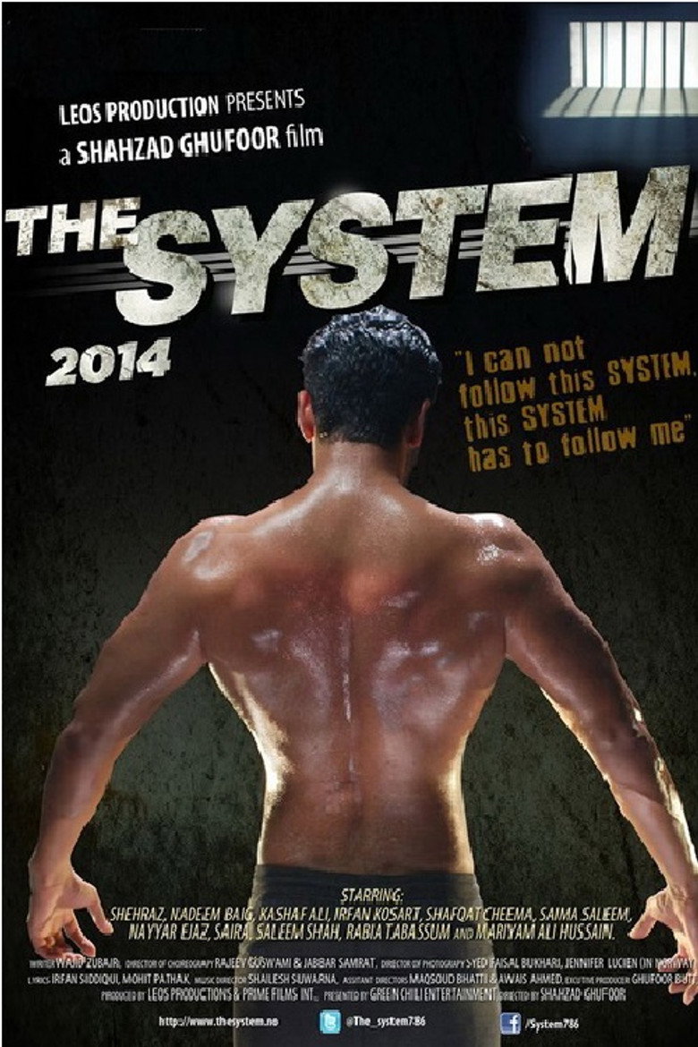 The System poster background