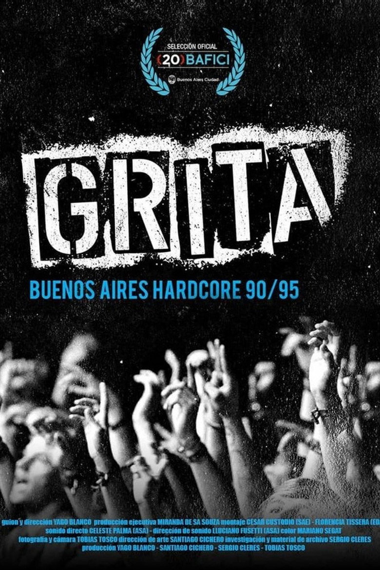 Grita poster background