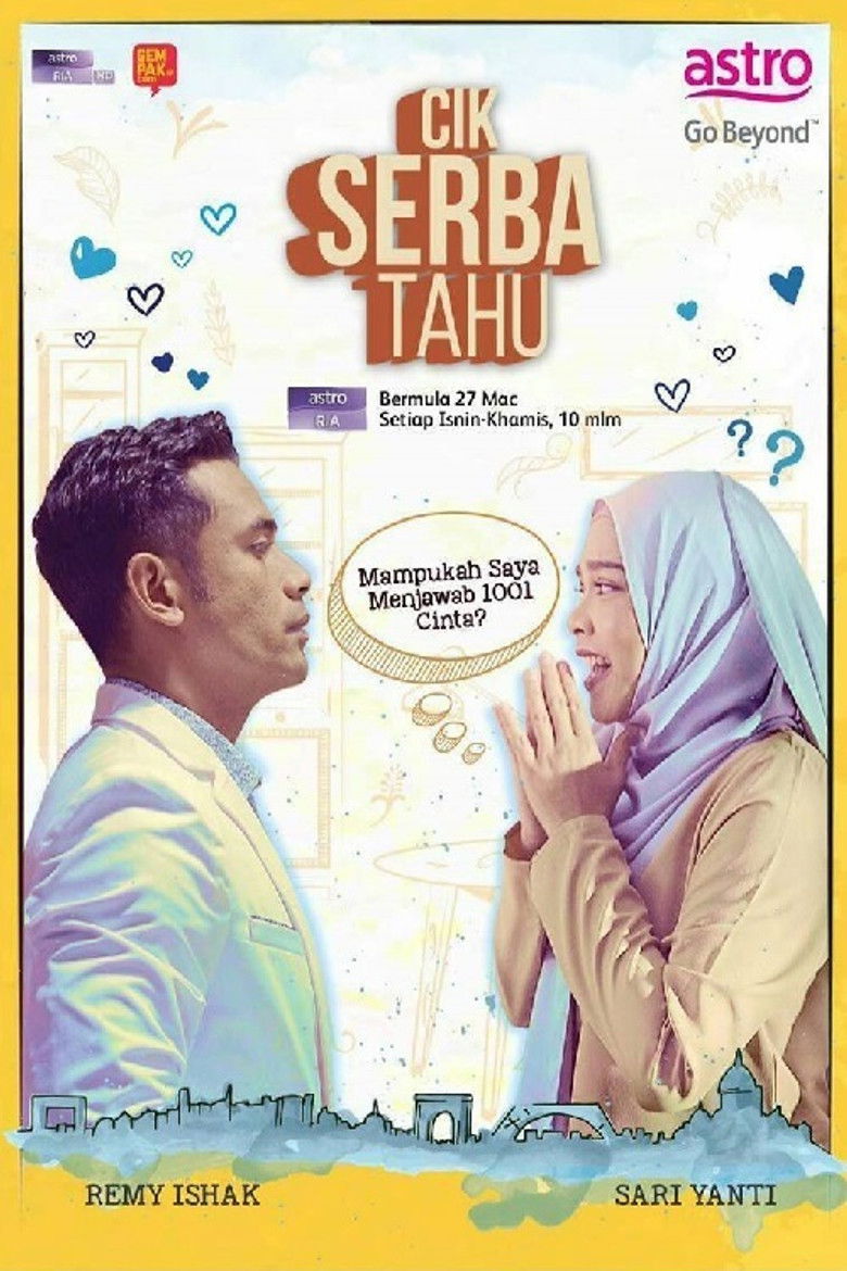 Cik Serba Tahu poster background