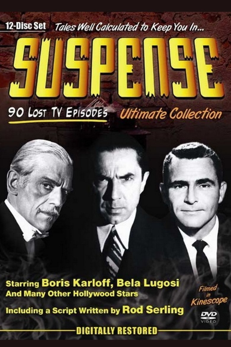Suspense poster background